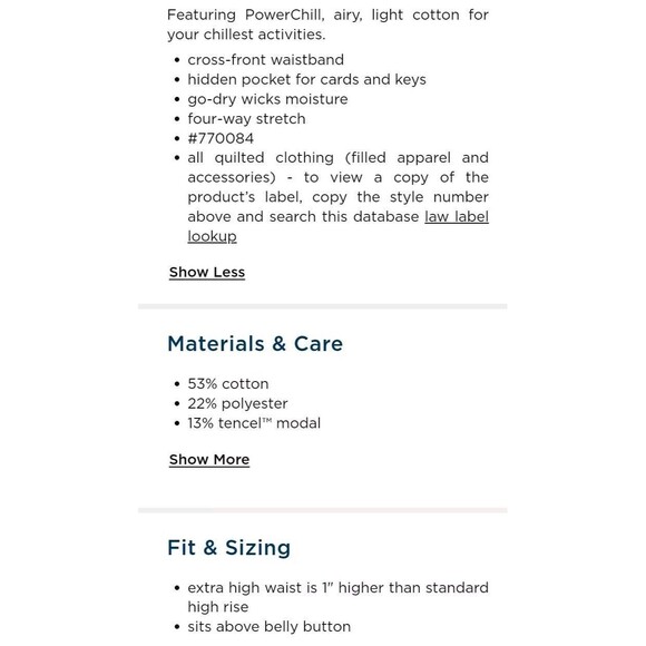 NWT Women's Old Navy Extra High Waisted PowerChill 7/8 Leggings Size XS Citrine - Picture 5 of 10